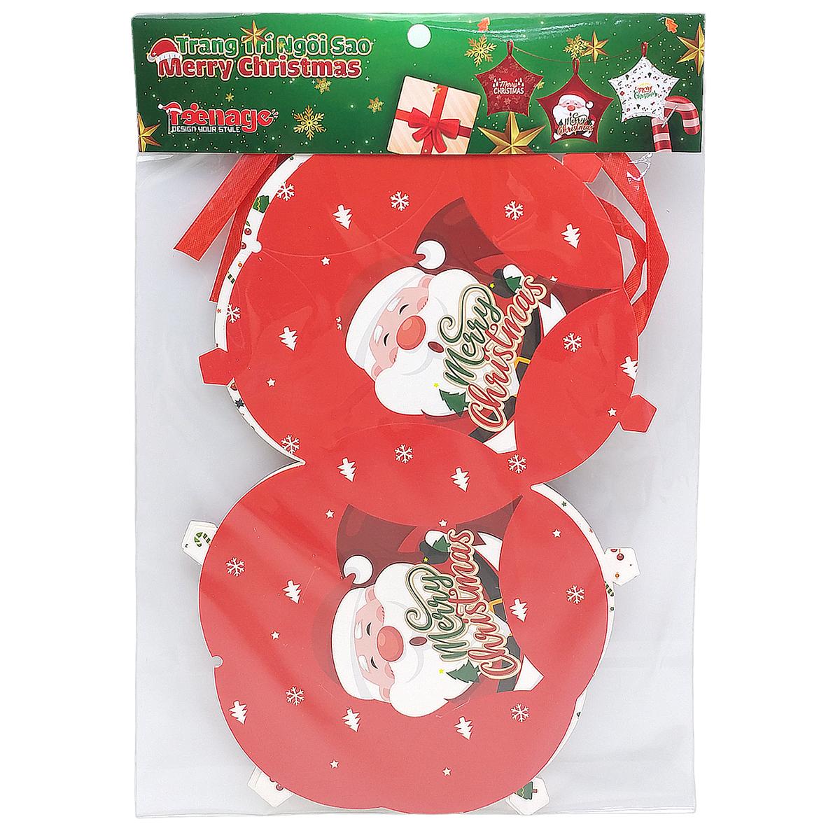 Hộp Quà Trang Trí Ngôi Sao Giáng Sinh - Teenage NS-01