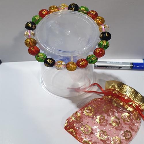 Vòng tay chuỗi đá OM MANI nhiều kích thước