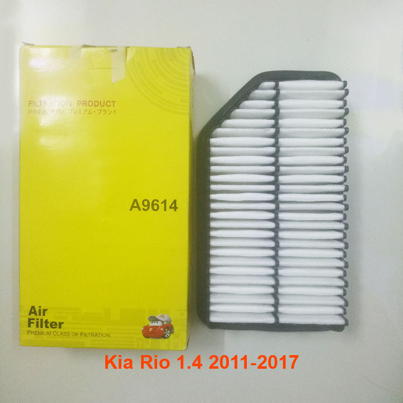 Lọc gió động cơ A9614-5 dùng cho Kia Rio 1.4 2011, 2012, 2013, 2014, 2015, 2016, 2017 28113B2000