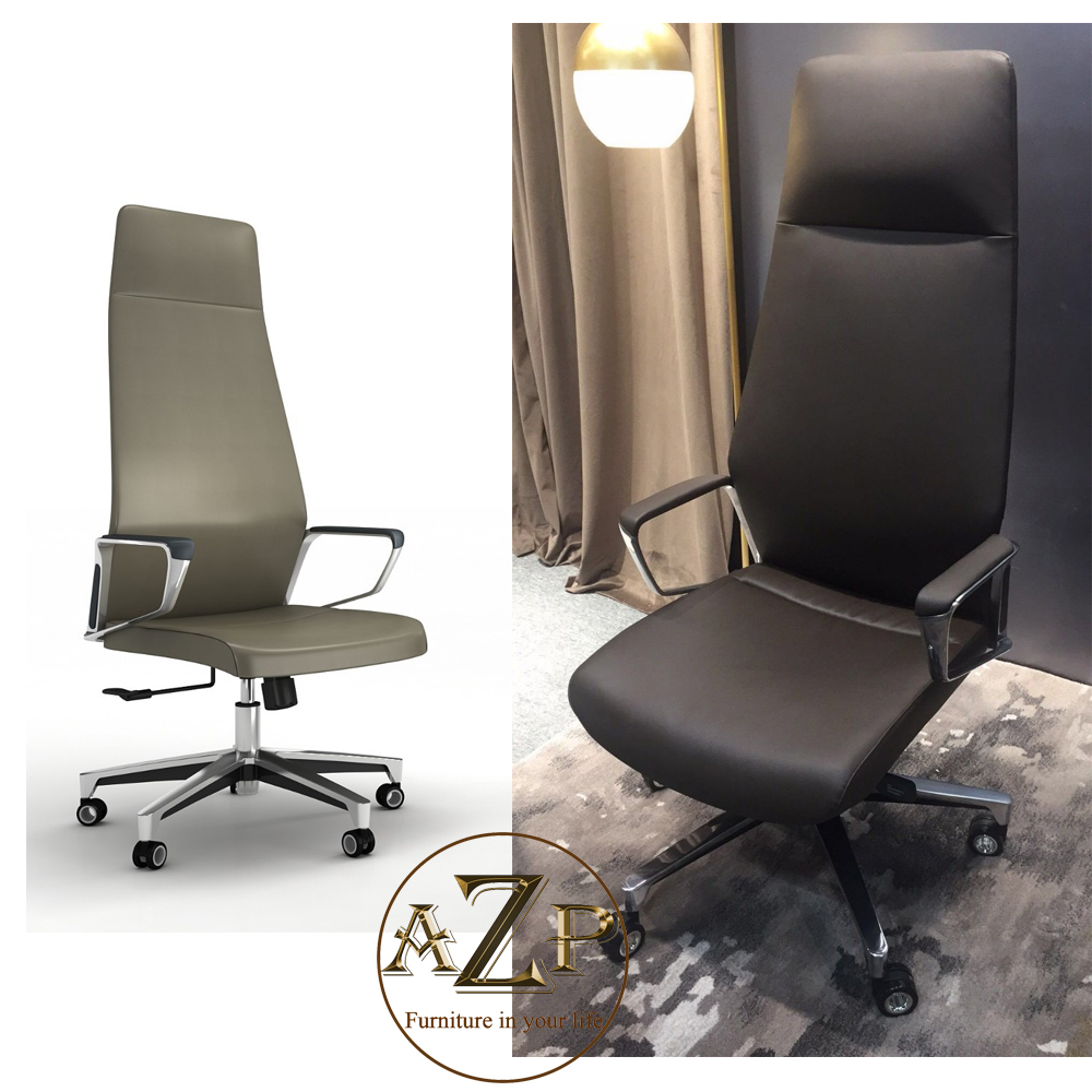 Ghế Giám Đốc, Ghế Văn Phòng AZP FURNITURE Ergonomic AZP-9246 ĐEN - Phân Khúc Cao Cấp Siêu Êm, Dòng Thời Trang