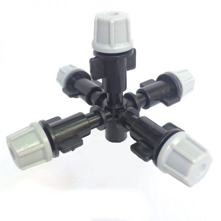Béc phun sương 5 hướng xám- Bộ 10 cái