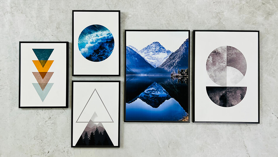 TRANH TREO TƯỜNG  - TRANH CANVAS - TRANH TREO TƯỜNG TRỪU TƯỢNG (TẶNG ĐINH 3 CHÂN)