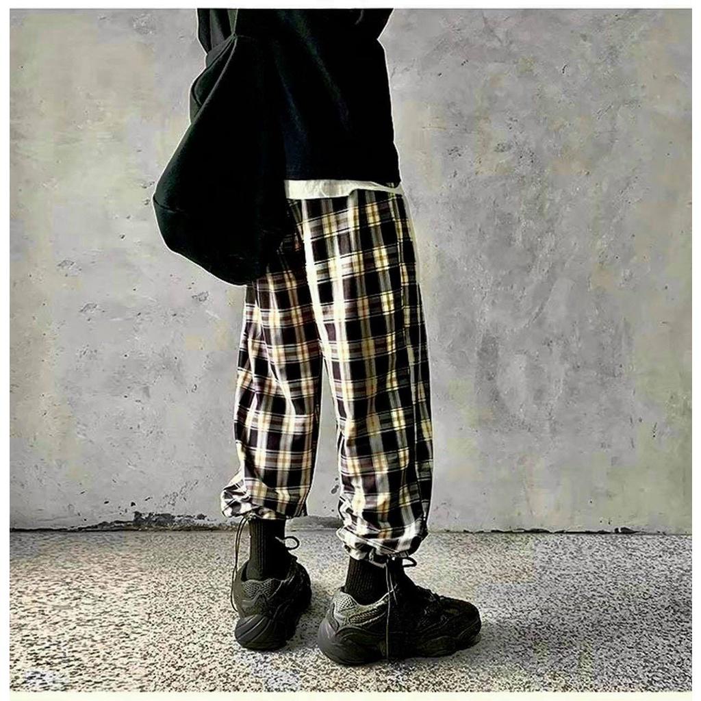 Quần Jogger Nam Nữ Nỉ Thể Thao Ống Rộng Bo Chun Rút Gấu Outfit unisex Năng Động