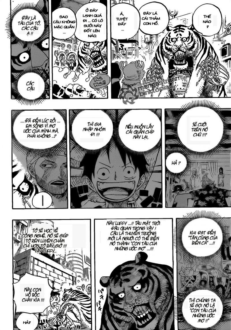 đảo hải tặc - one piece chapter 596 14