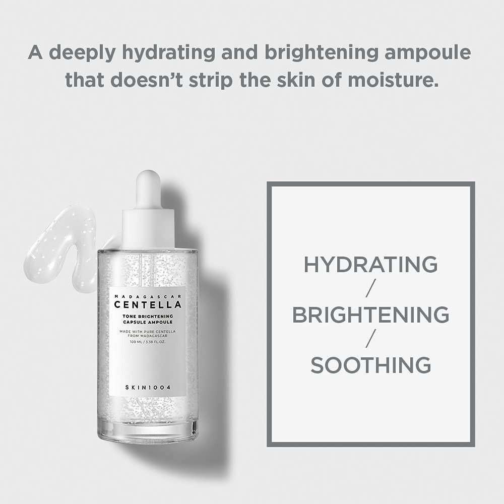 Combo Làm Sạch, Dưỡng Sáng Da Skin1004 Madagascar Centella Brightening - Trắng