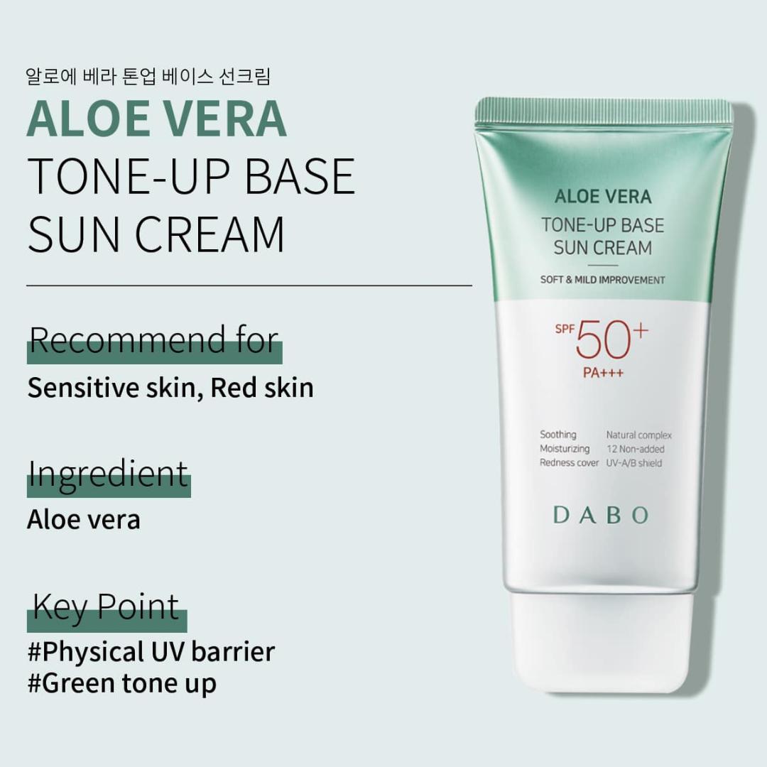 Kem chống nắng lót nền trang điểm cao cấp Hàn Quốc Dabo Tone-Up (70ml)