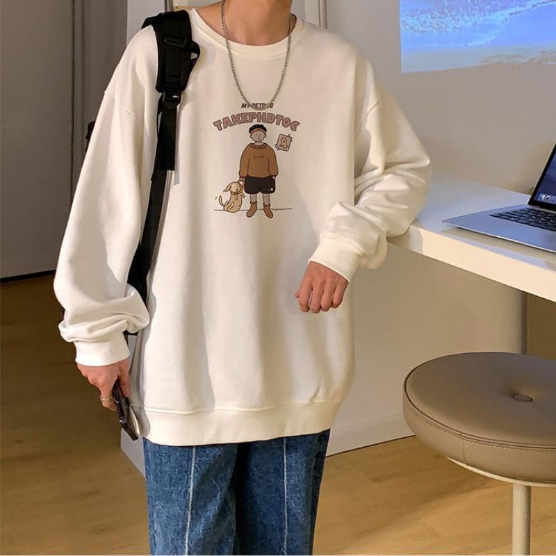 Áo sweater nam nữ unisex form rộng đôi len nỉ ngoại local brand đẹp cặp đôi ulzzang hàn quốc oversize dày mịn TAKEPHDTOC