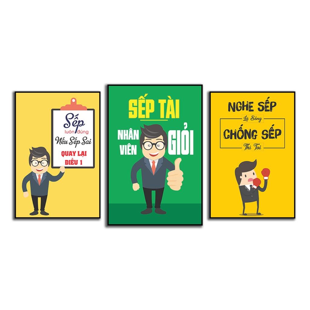 Tranh gỗ MDF treo tường, tranh treo tường, tranh động lực, tranh slogan, tranh trang trí văn phòng