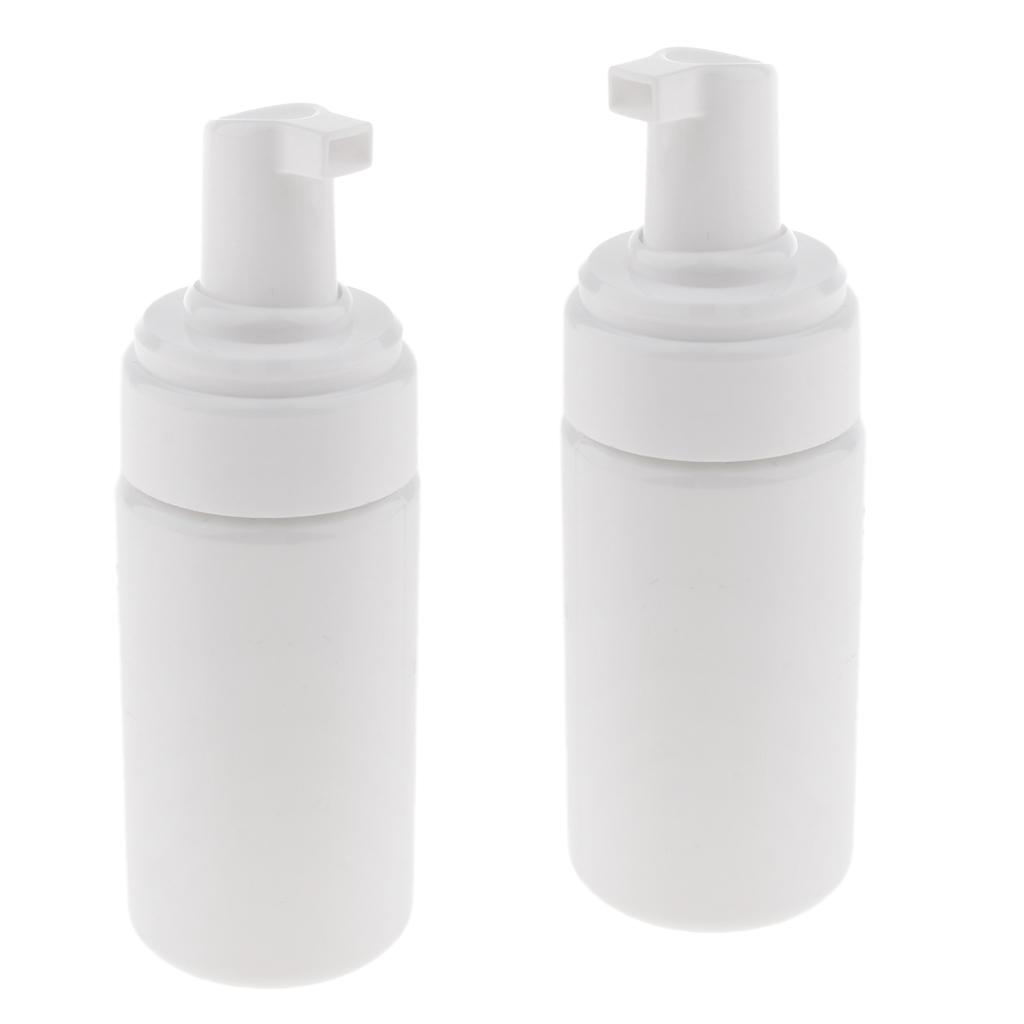 2x Chai Có Thể Bơm Lại Chai Nước Nóng Bọt Chất Lỏng Bơm Bọt Xà Phòng Chai 100ml