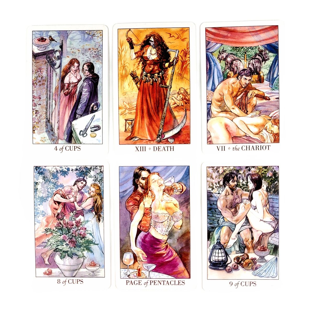 Bộ bài Tarot of Sexual Magic T21(Phiên bản Bỏ Túi)