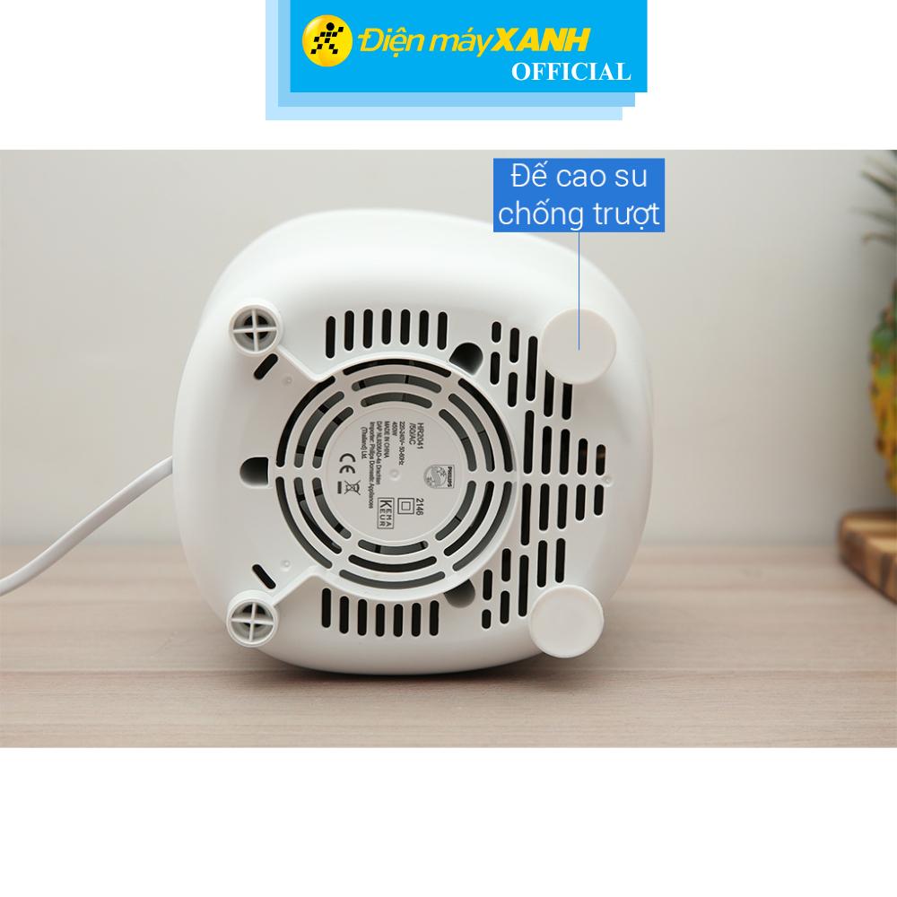 Máy xay sinh tố đa năng Philips HR2041/10 - 2 cối - Hàng Chính Hãng