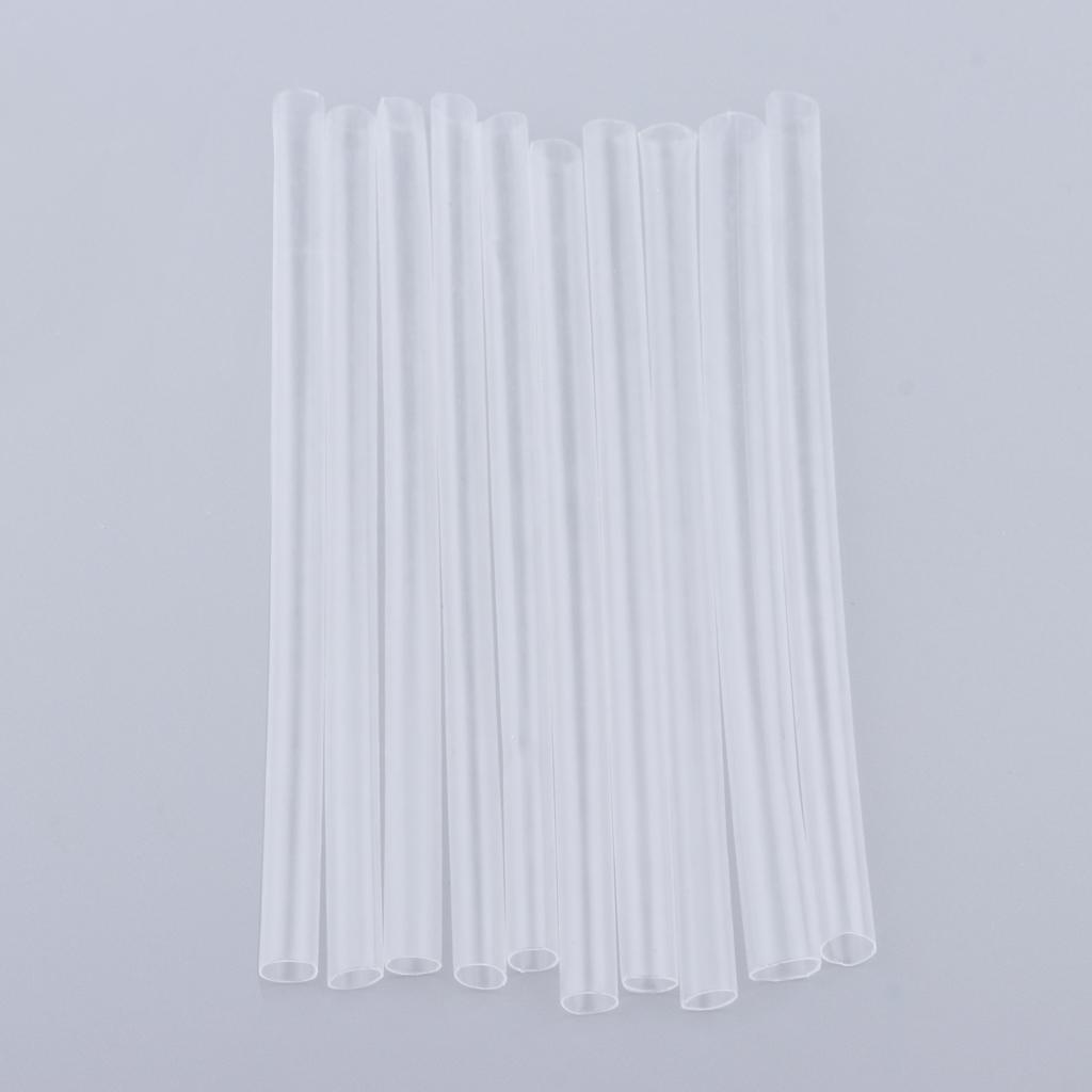 10 Pieces Heat Shrink Tubing Tube Sleeving Wrap Wire Cable Kit 6mm