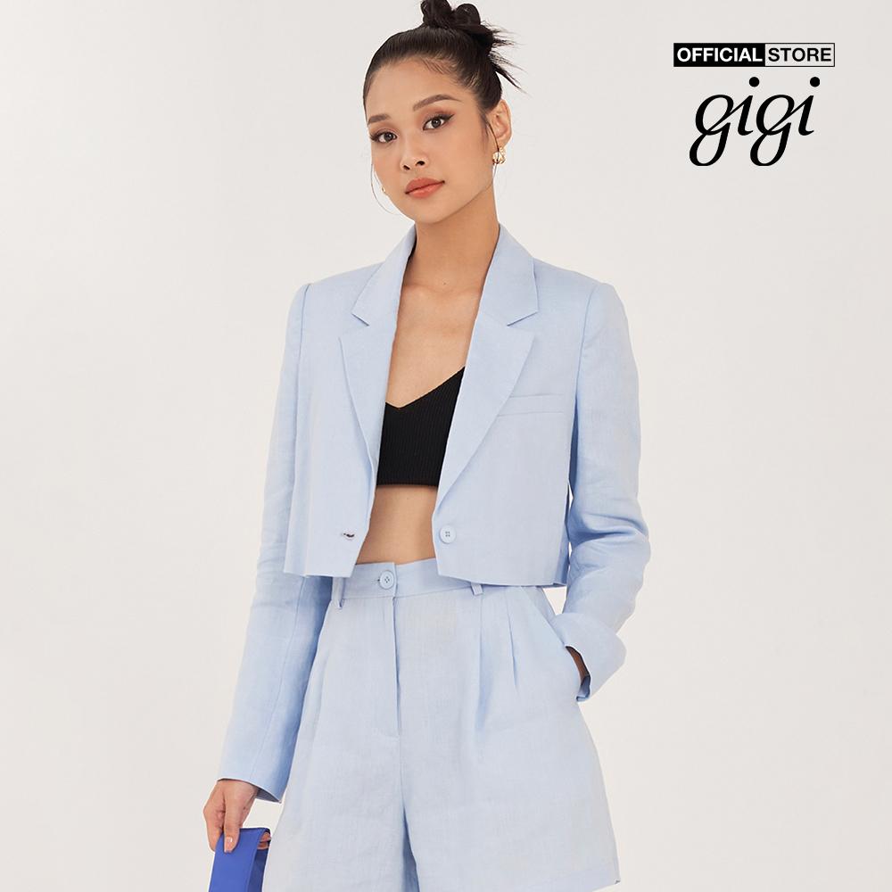 GIGI - Áo blazer nữ tay dài phom croptop hiện đại G1403B212620