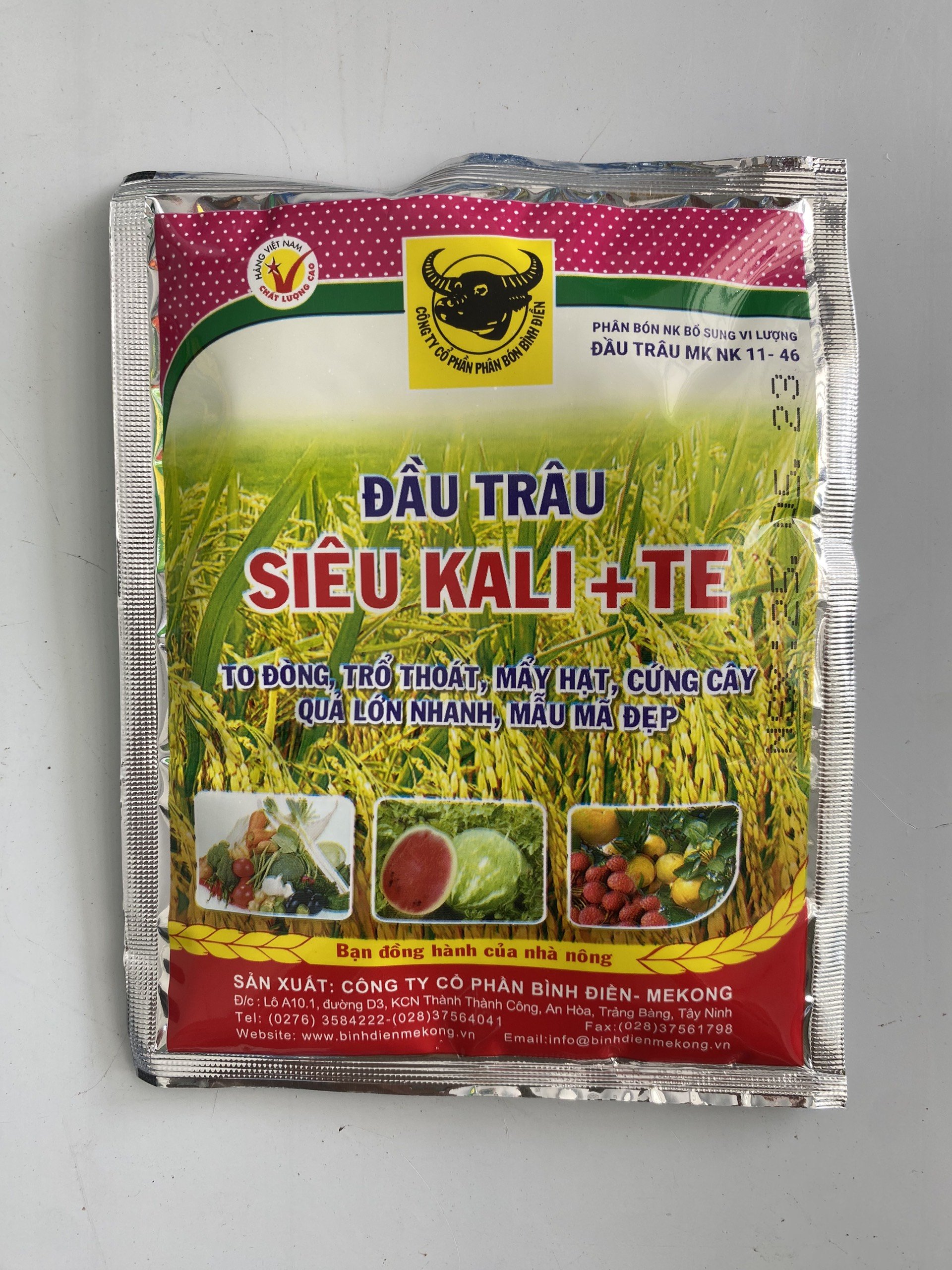 Phân Bón NK 11-46 Siêu Kali +TE | PHÂN BÓN | GÓI 25GAM