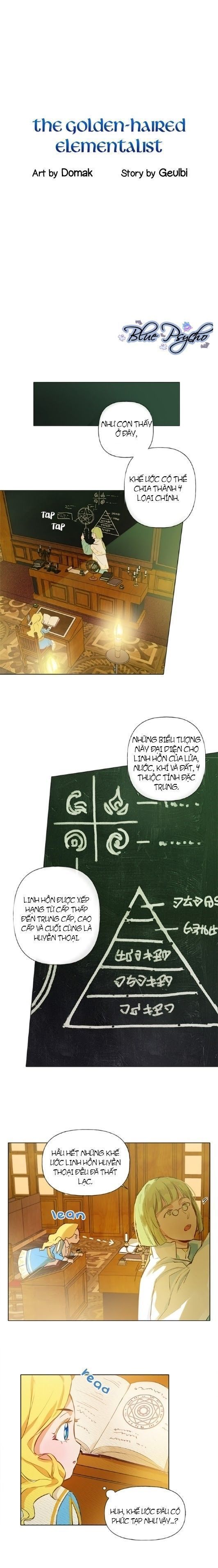 triệu hồi sư với mái tóc màu hoàng kim chapter 4 1