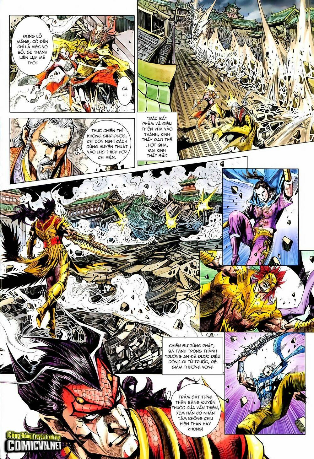 thần binh vấn thiên chapter 31 8