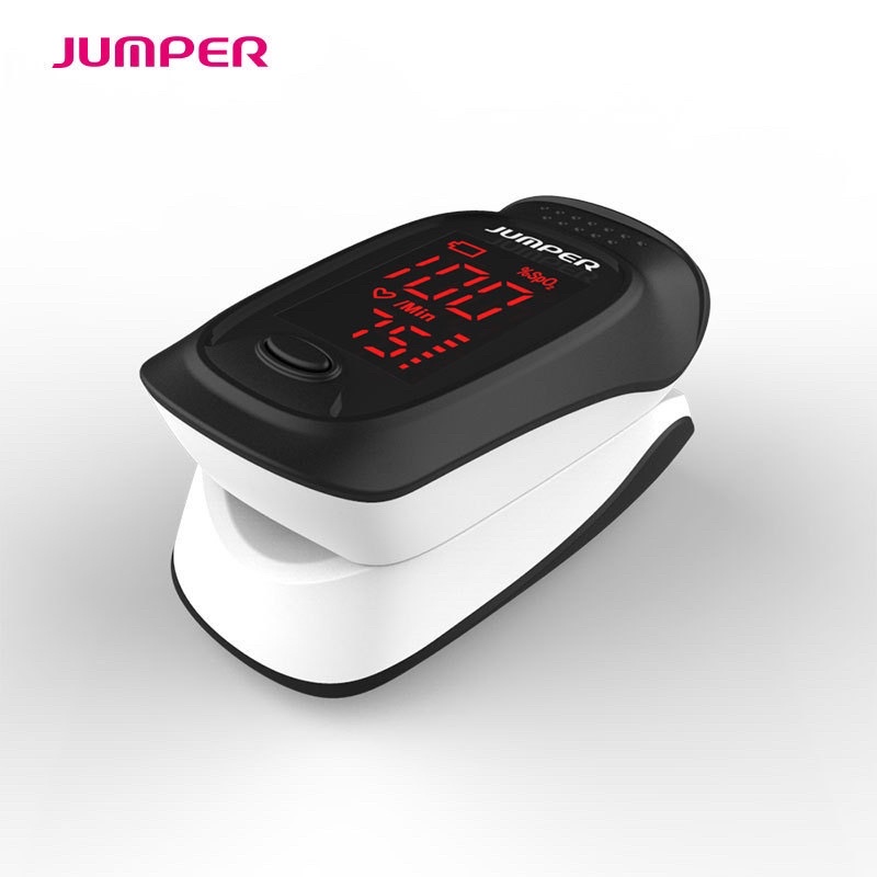 Máy đo nồng độ oxy máu SPO2 và nhịp tim, chỉ số PI Jumper JPD-500D