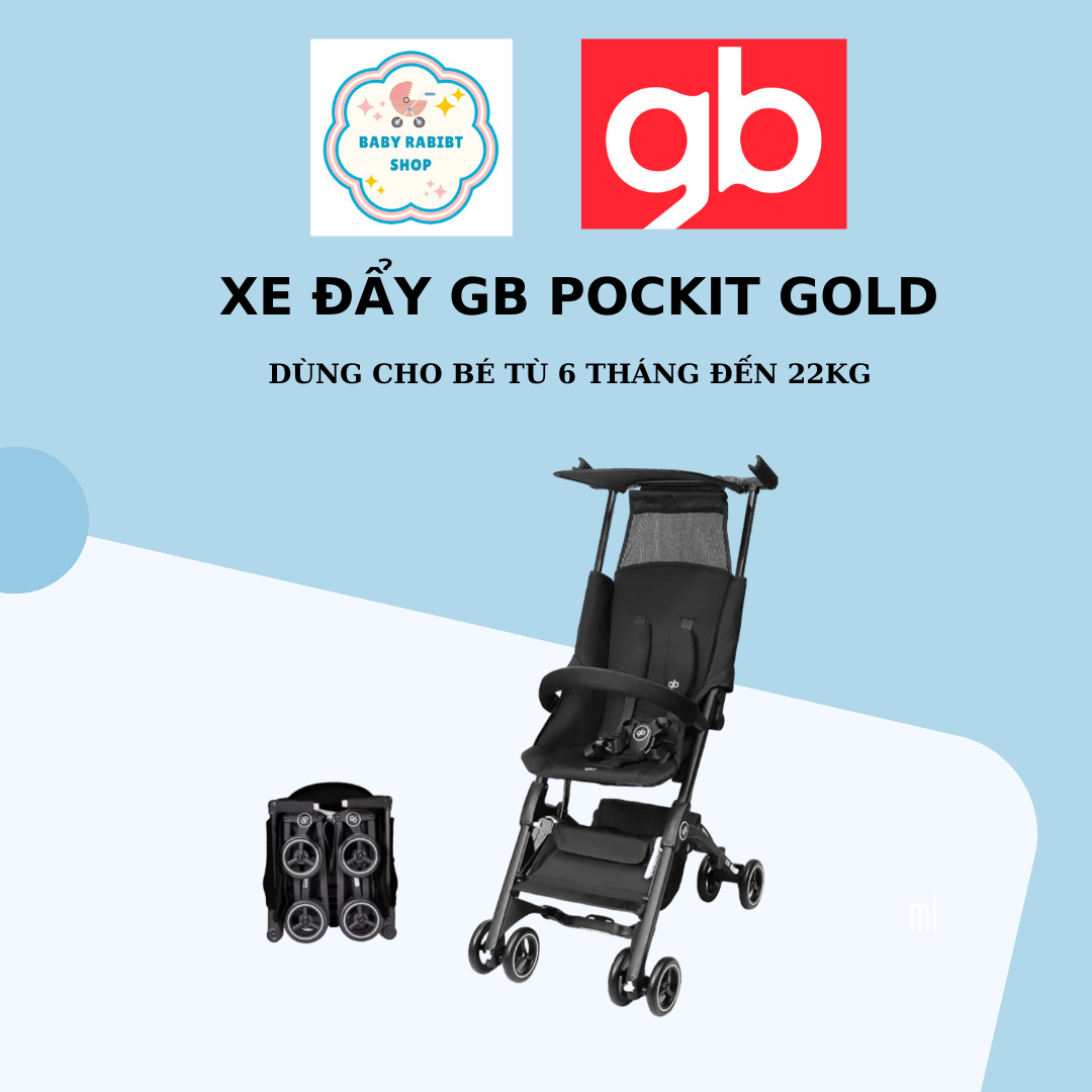 Xe đẩy du lịch gấp gọn GB POCKIT 2S 2023