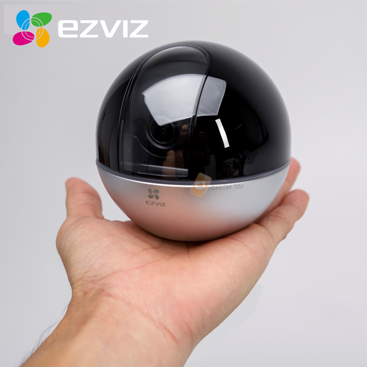 Camera WI-FI EZVIZ C6W 4MP, Độ Phân Giải 2K, Chống Ngược Sáng True WDR, Đàm Thoại 2 Chiều, Tự Động Thu Phóng Chuyển Động, Hồng Ngoại Đêm 10m - Hàng Chính Hãng