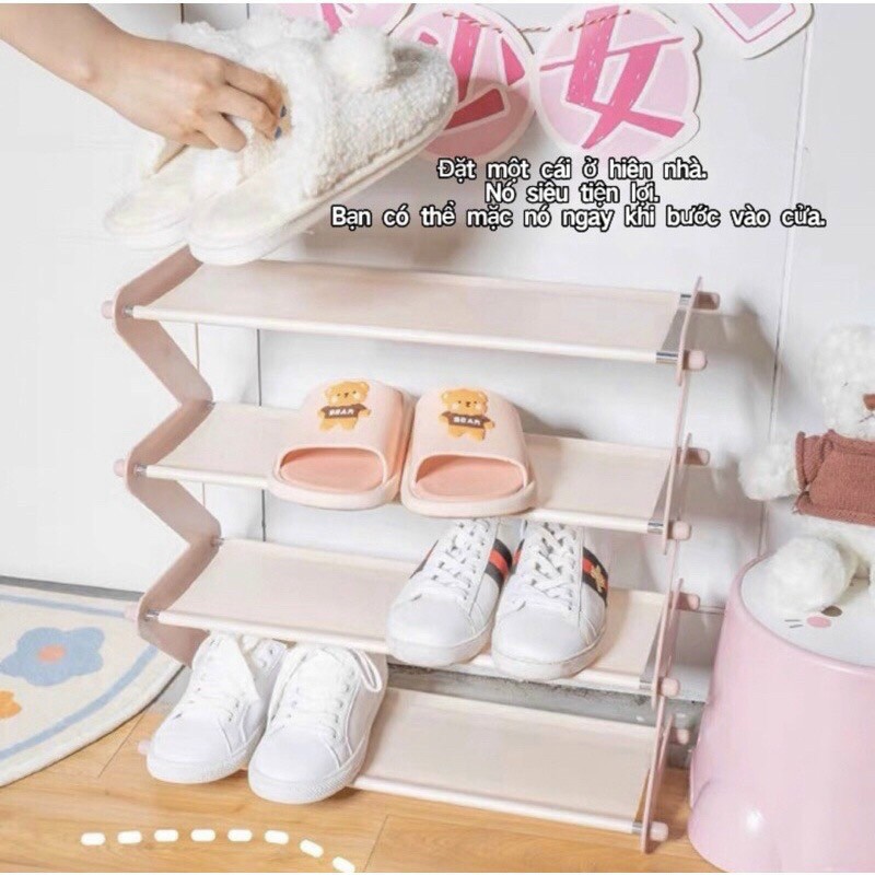 Kệ để giày dép 4 tầng chữ Z