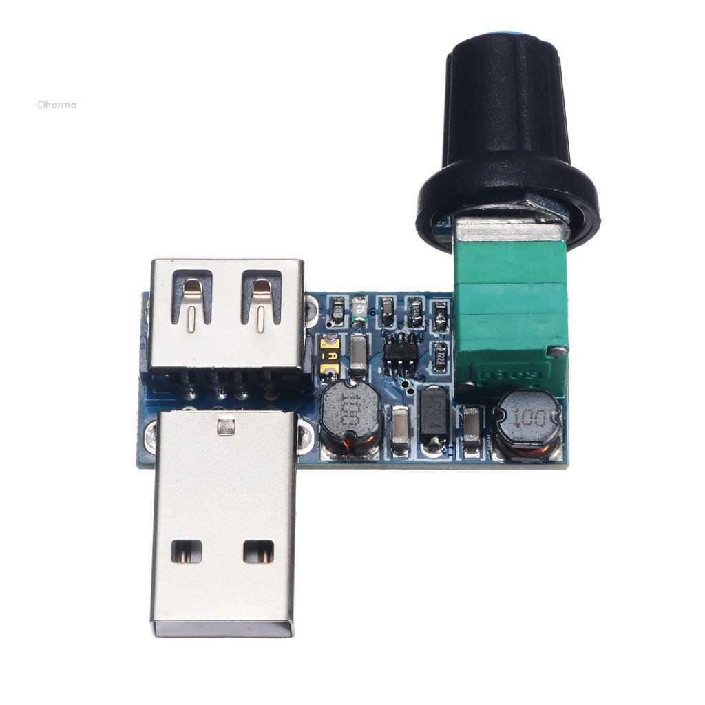 1 Bảng Mạch Điều Chỉnh Tốc Độ Quạt USB Mới