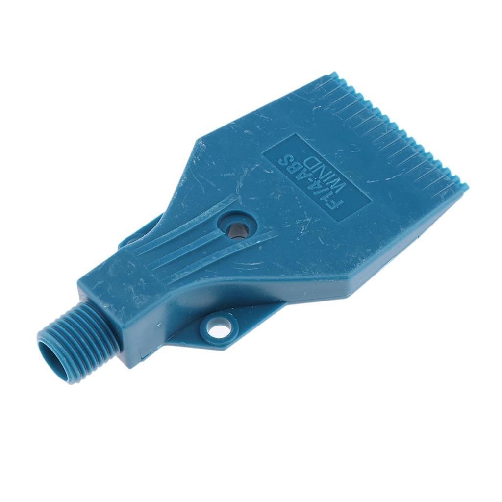 4x Fan Blowing Wind Nozzle, Plastic Flat Fan Spray Nozzle, Water Cooling Spray Jet, Plastic Air Wind Nozzle, Air Nozzle