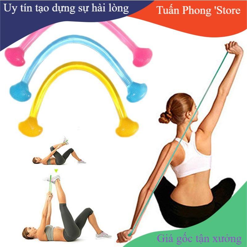 Dụng Cụ Hỗ Trợ Tập Yoga, Tập Thể Dục Dây Silicone FREESHIP TP'S