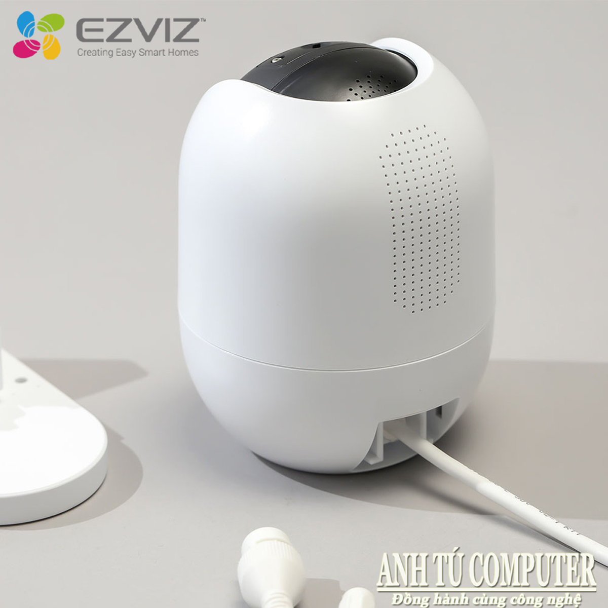 Camera WiFi EZVIZ C8C 3K 5MP, quay quét thông minh - hàng chính hãng