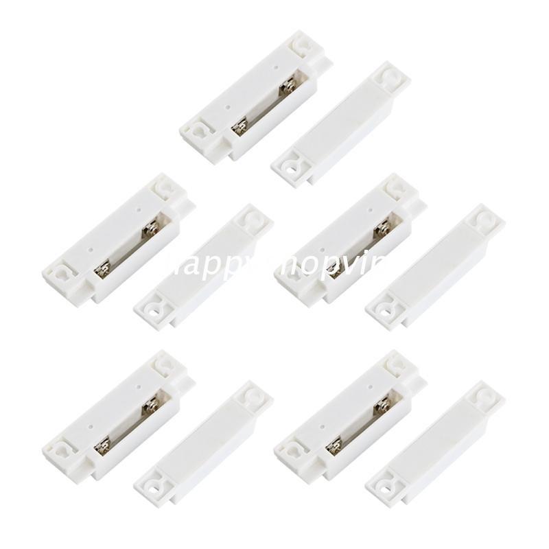 HSV 5PCS Wired Door Window Open Detector Door Sensor For Home Burglar For GSM Alarm