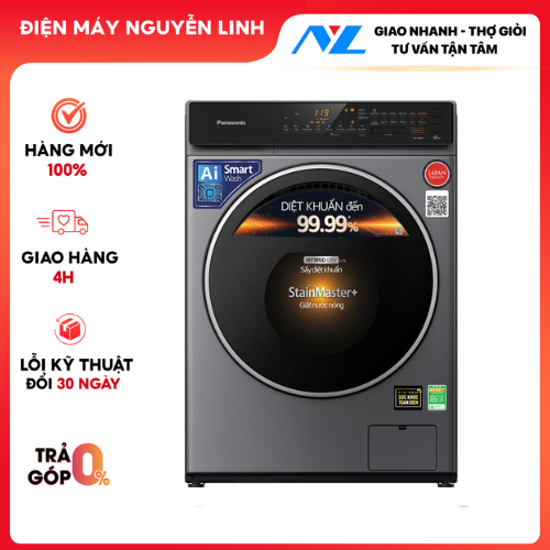 NA-V105FR1BV - Máy giặt Panasonic 10.5/2 kg HÀNG CHÍNH HÃNG