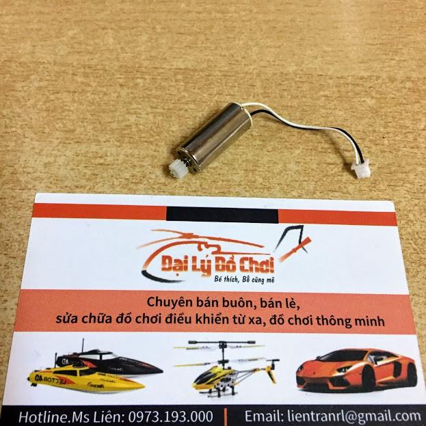 Động cơ 8.5x25mm kèm bánh răng nhựa 13 răng dành cho máy bay