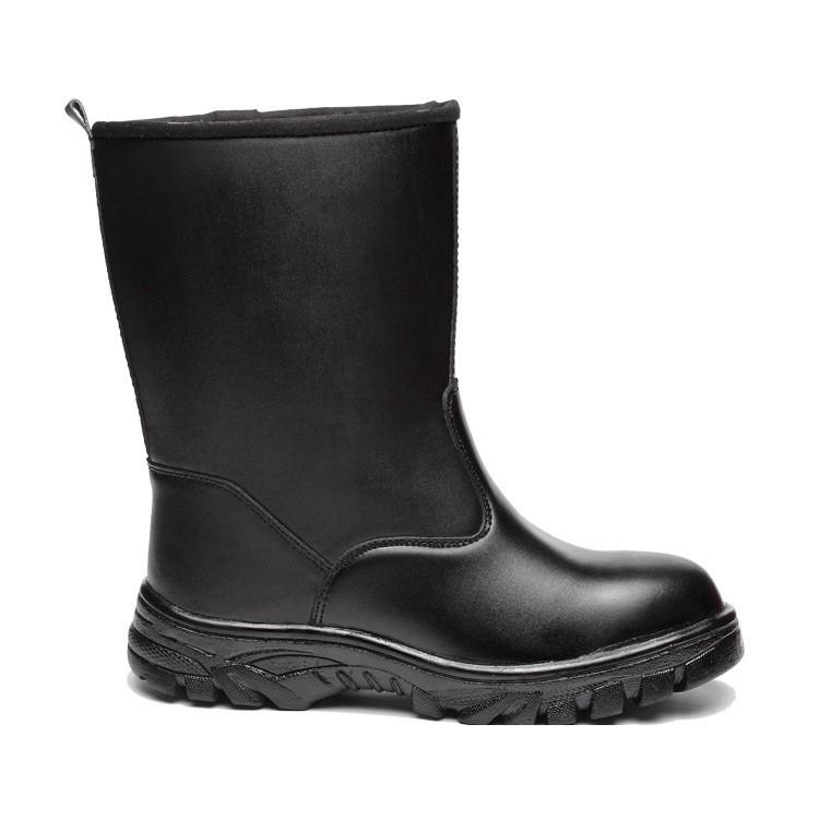 Giày bốt đi mưa chất liệu da cho nam