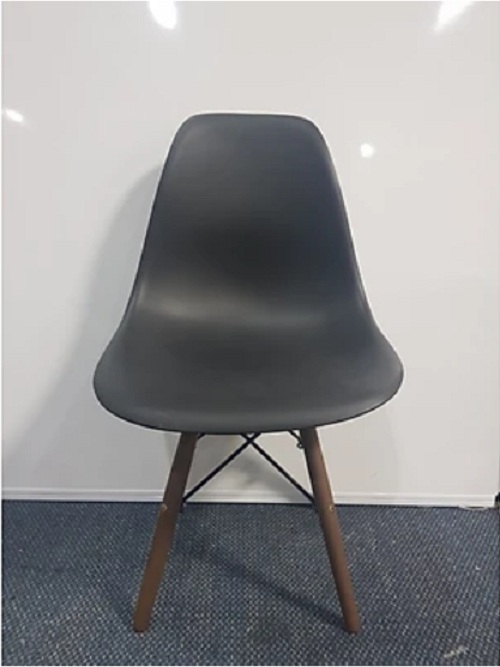 Bàn Eames Tròn Chân Gỗ (60cm) BE60 - WH