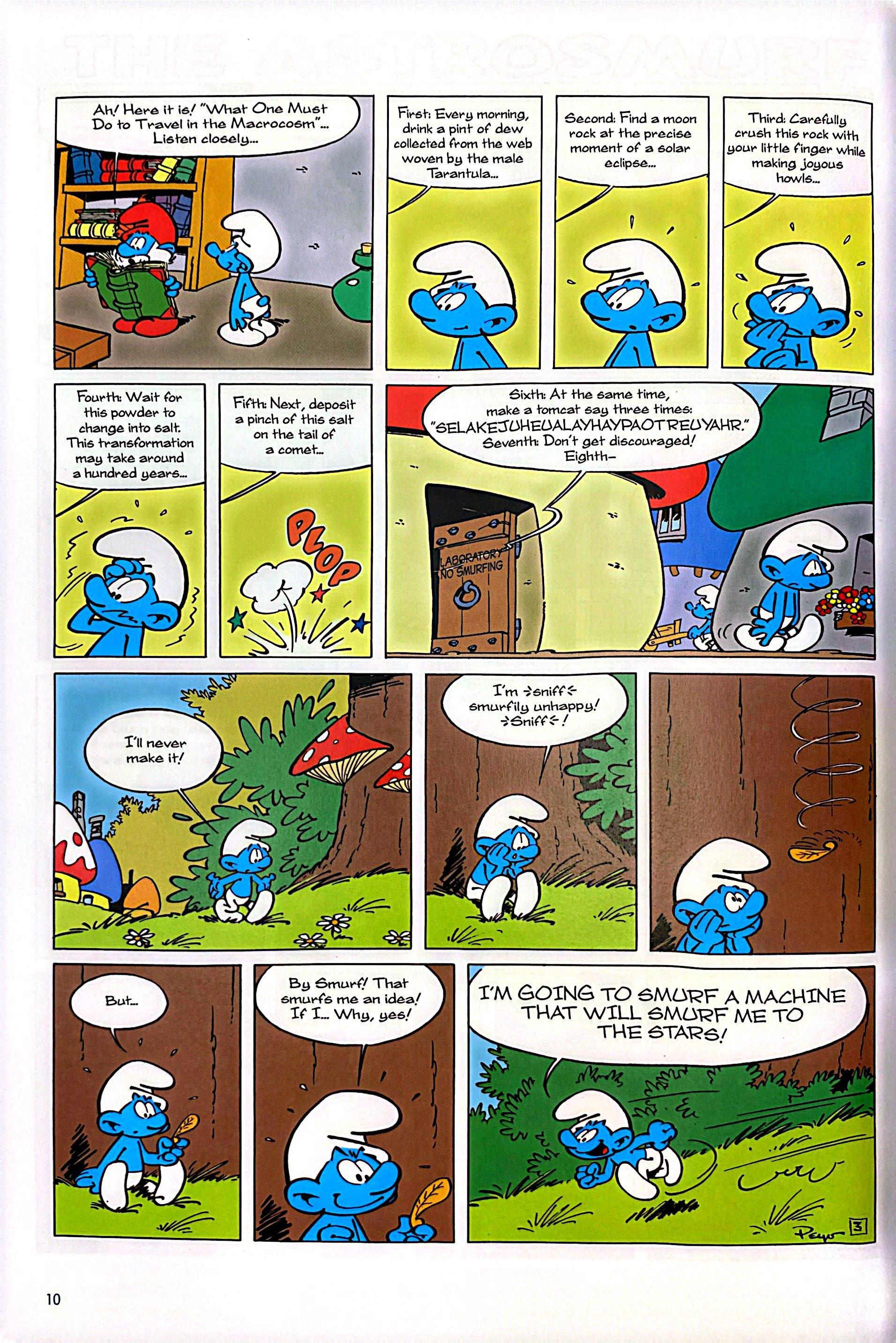Sách ngoại văn: The Smurfs 3-In-1 #3: The Smurf Apprentice, The Astrosmurf, And The Smurfnapper