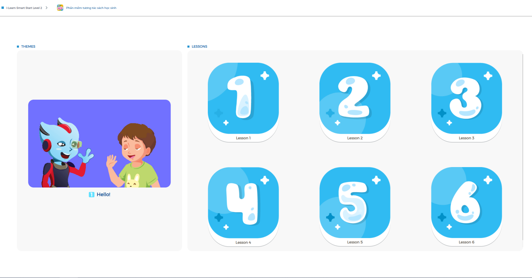 [APP] i-Learn Smart Start Level 2 - Ứng dụng phần mềm tương tác sách học sinh