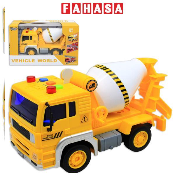 Đồ Chơi Mô Hình Xe Ben Công Trình Chạy Trớn Có Đèn Và Âm Thanh - Vecto VT511B