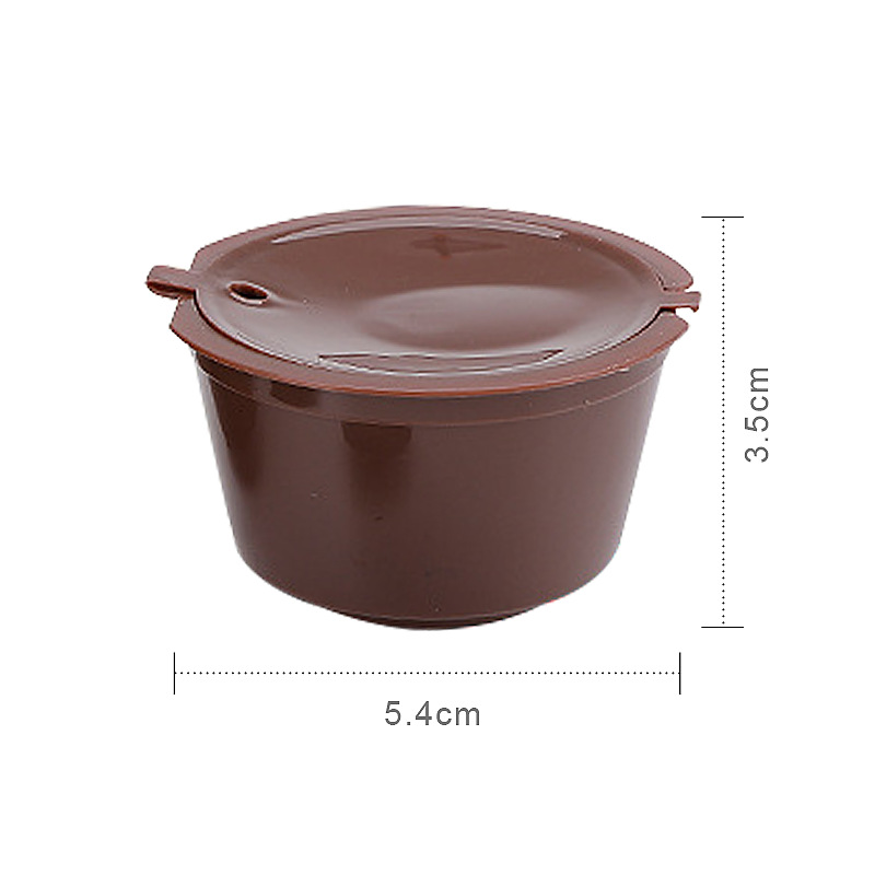 Reusable Coffee Capsules Cup Filter for Dolce Gusto Refillable Brewers Nescafe