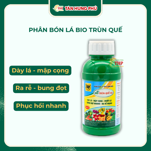 Phân Bón Lá Sinh Học Bio Trùn Quế 02 500ml