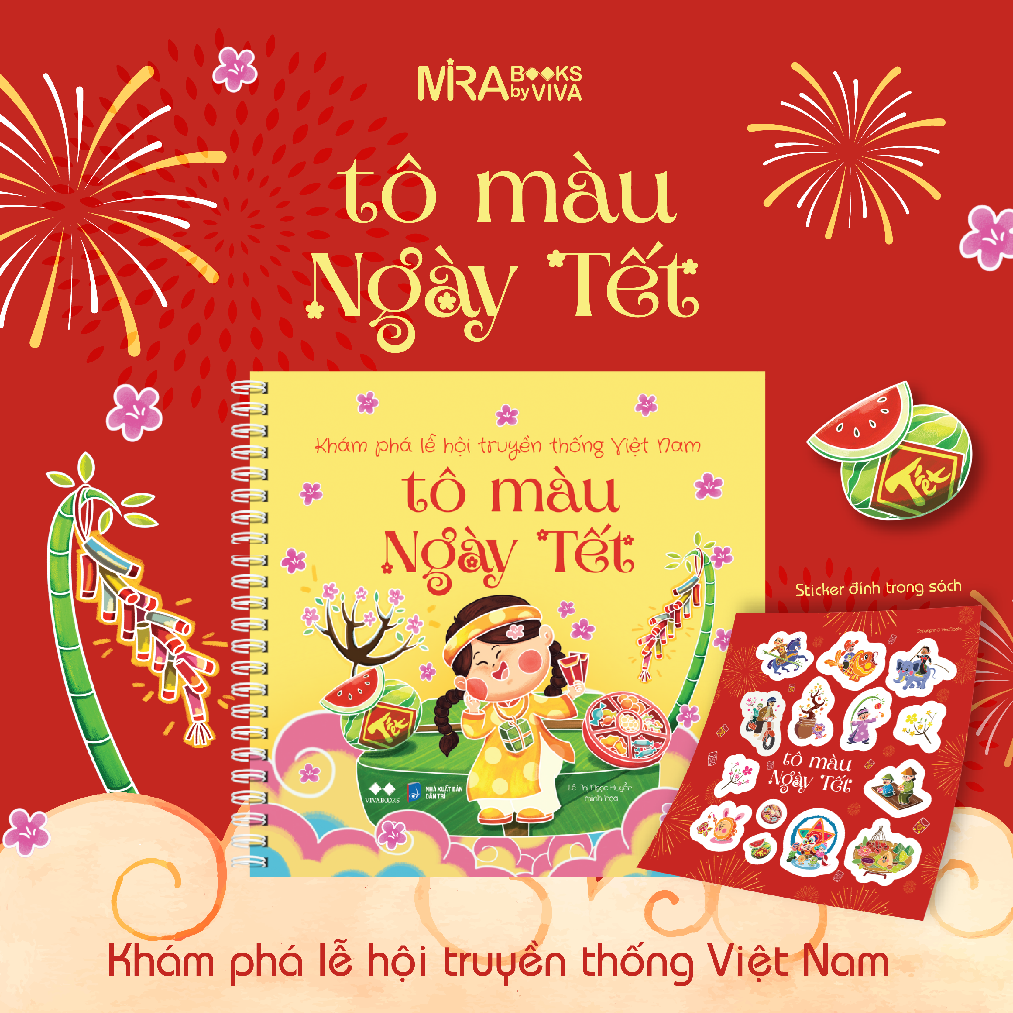 Sách Tô Màu Ngày Tết