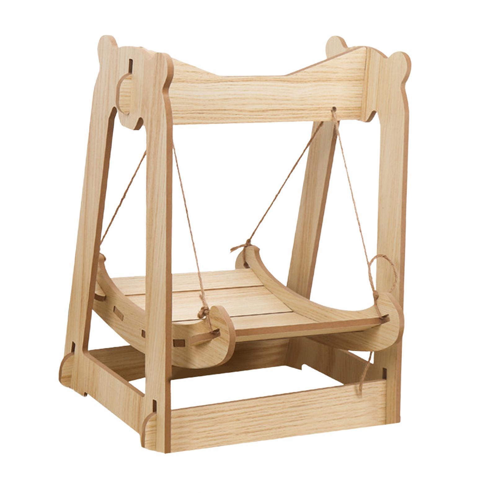 Cat Hammock Bed Lounger Scratching Rope Pet Hanging Swing for Rabbit Kitten