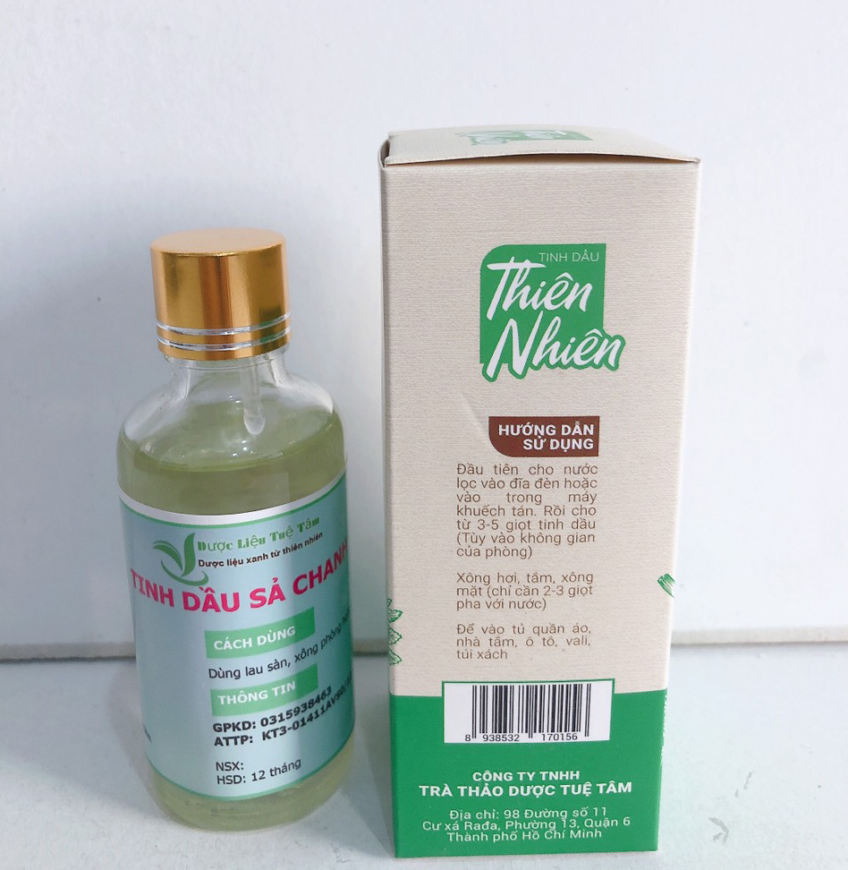 Tinh Dầu Sả Chanh Nguyên Chất