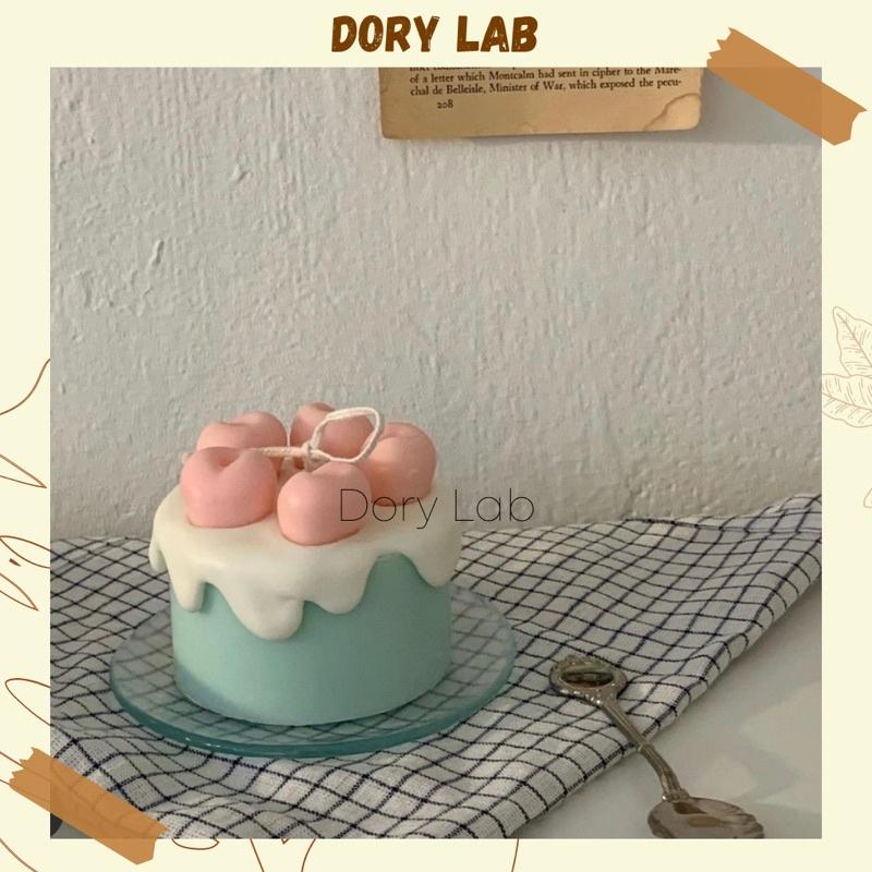 Nến Thơm Tạo Hình Bánh Kem Trái Cây Nhiều Mẫu Làm Theo Yêu Cầu - Dory Lab