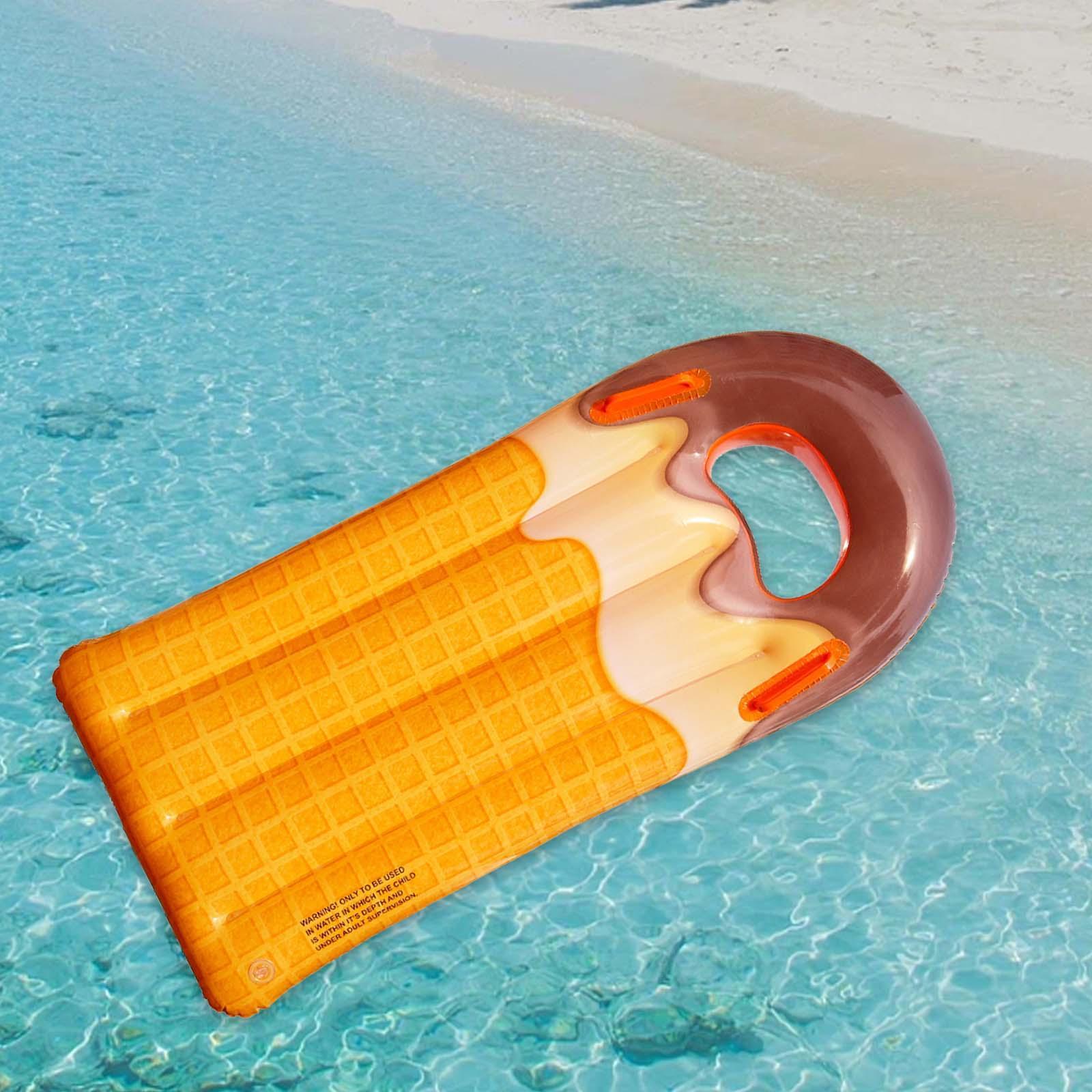 Bodyboards Inflatable Surfboard for Kids Beach Party Pool Floating Summer Float Boards, Sea Surfing Board with Handle for Swimming Swimming Pool