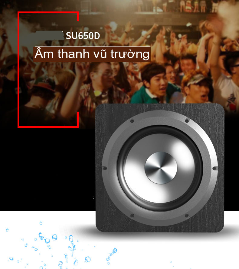 loa siêu trầm subwoofer 100W Ibass ( hàng nhập khẩu )