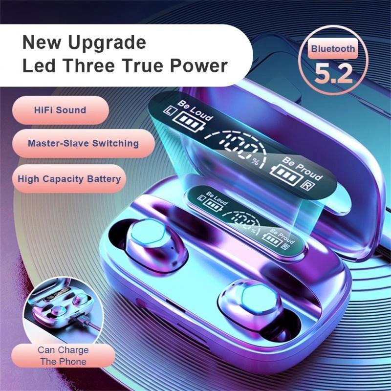 Tai nghe không dây TZUZL M9 TWS tích hợp mic có màn hình LED