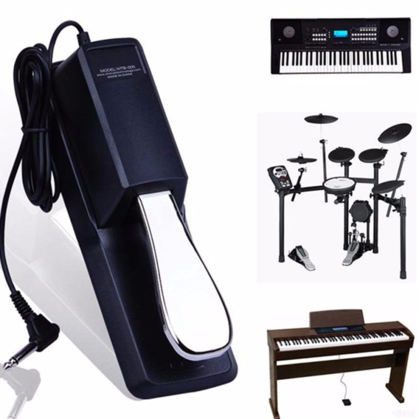 Pedal Mỏ Vịt Musedo TB-005 Cho Đàn Organ, Piano - Bàn Đạp Tạo Tiếng Vang Sustain TB005 Cherub WTB-005 SUS Hàng Chính Hãng - Kèm Móng Gẩy DreamMaker