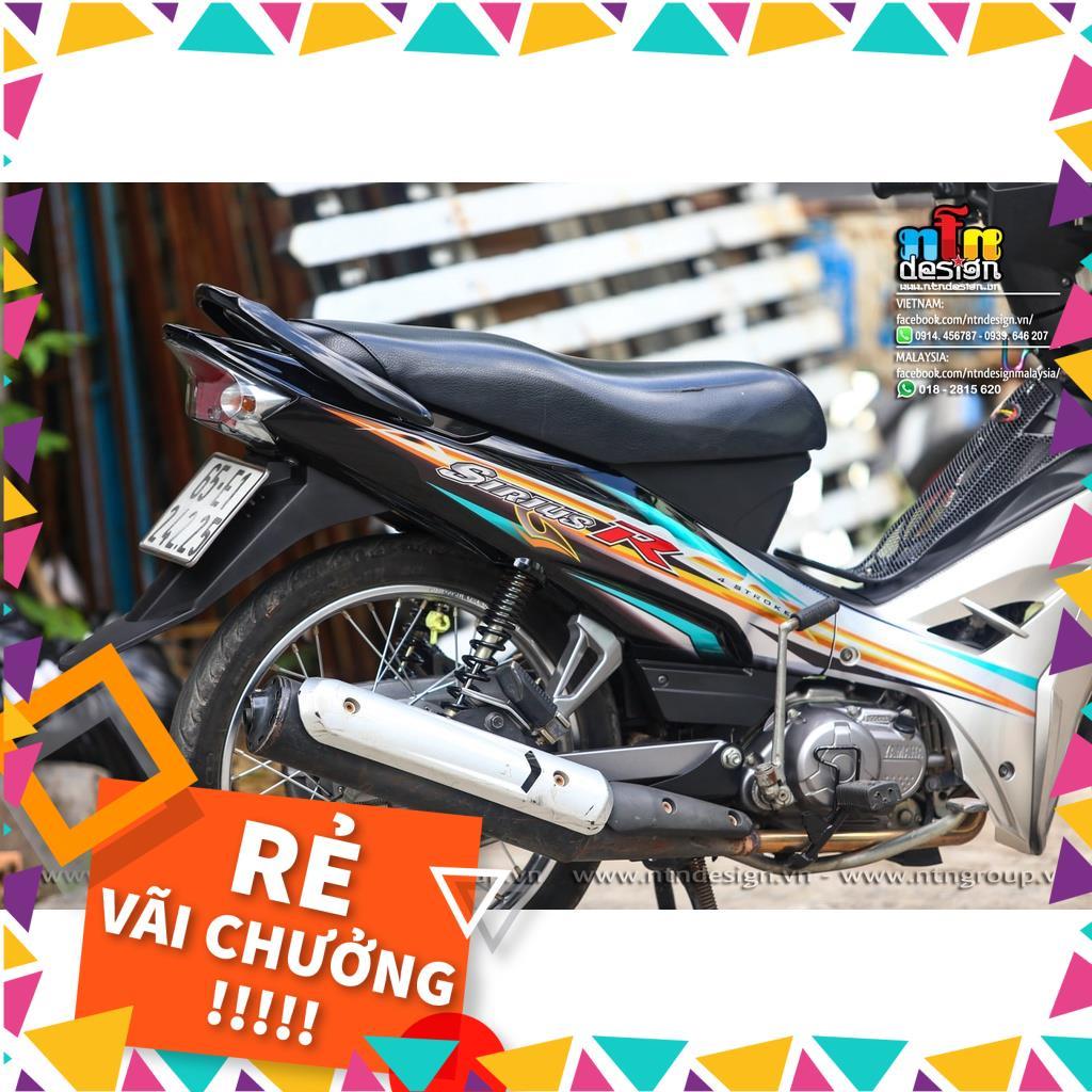 Tem Rời Sisius Mẫu Hoa Văn Bạc Xanh Đen