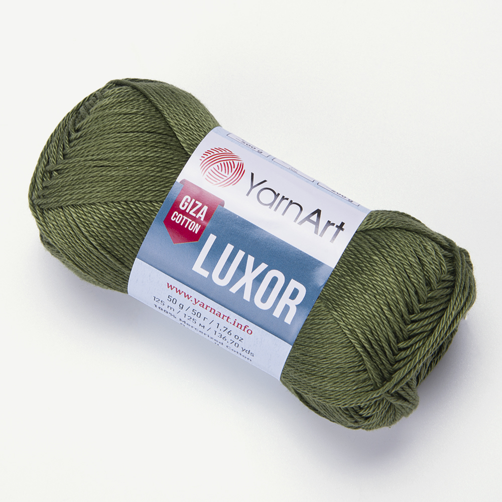 Sợi cotton Ai cập Luxor - Nhập khẩu chính hãng từ YarnArt - 50 gram dài 125m