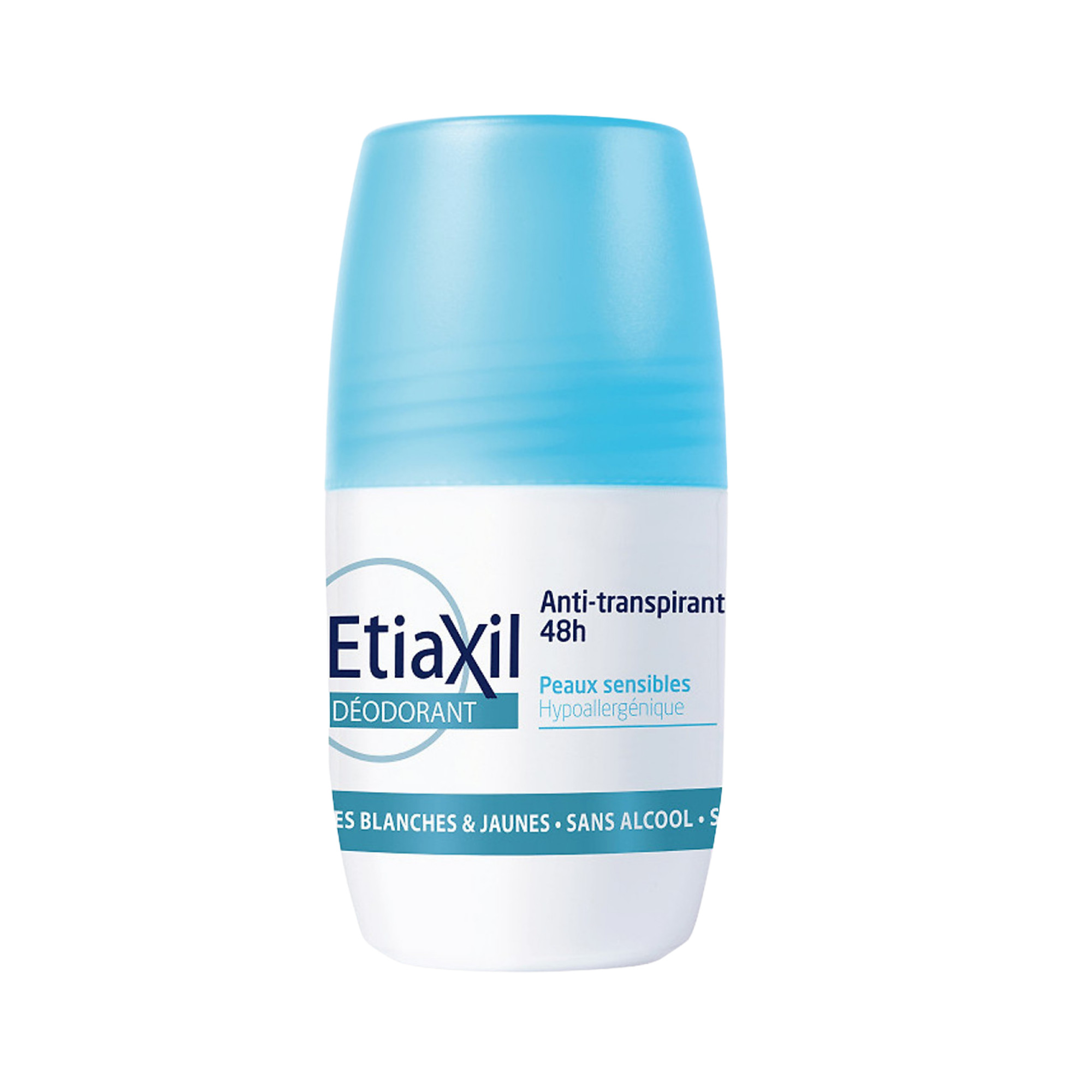 Combo Lăn Khử Mùi Hằng Ngày 48H Etiaxil Anti-Transpirant Peau Sensibles 48H 50ml (Tặng băng đô mèo xinh xắn)