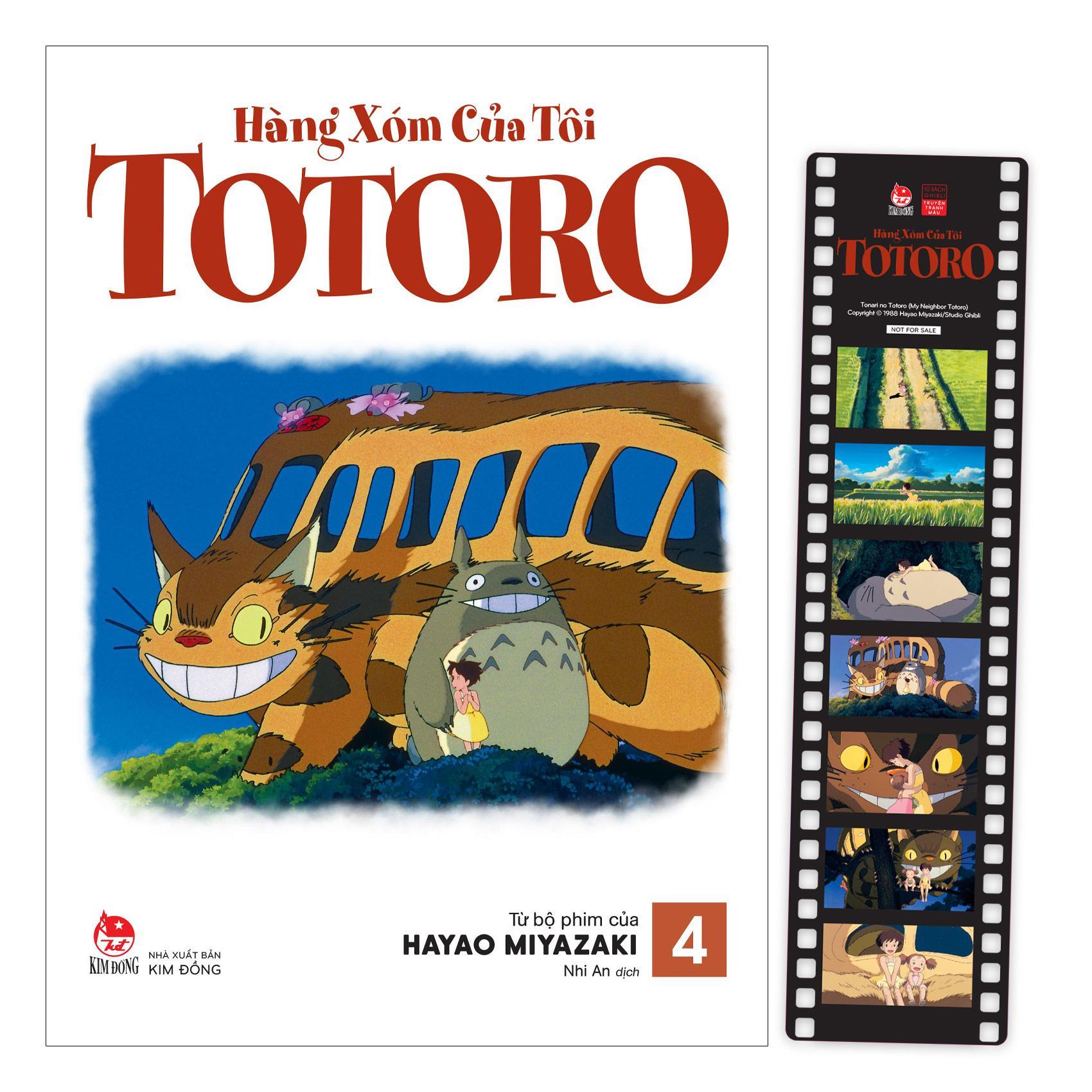Sách - Hàng Xóm Của Tôi Totoro - Truyện Tranh Màu - Tập 4 - Tặng Kèm Filmstrip